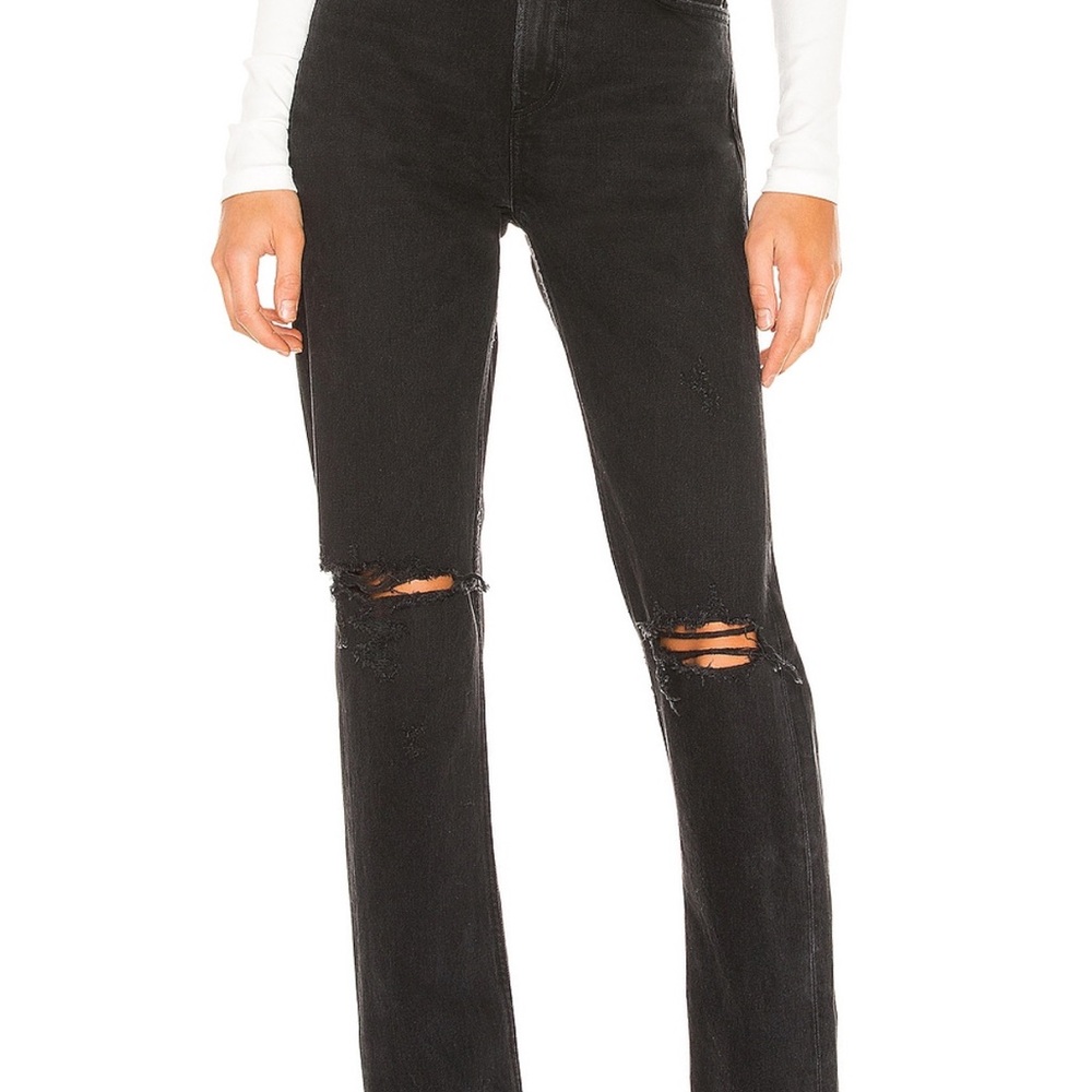 Agolde Cherie High Rise Straight Size 26 in Distortion